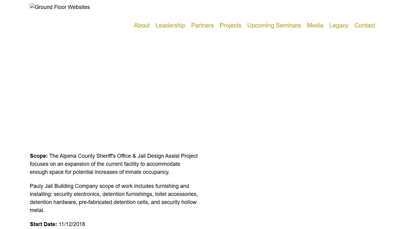 Alpena County Sheriff's Office & Jail Expansion - Alpena, MI